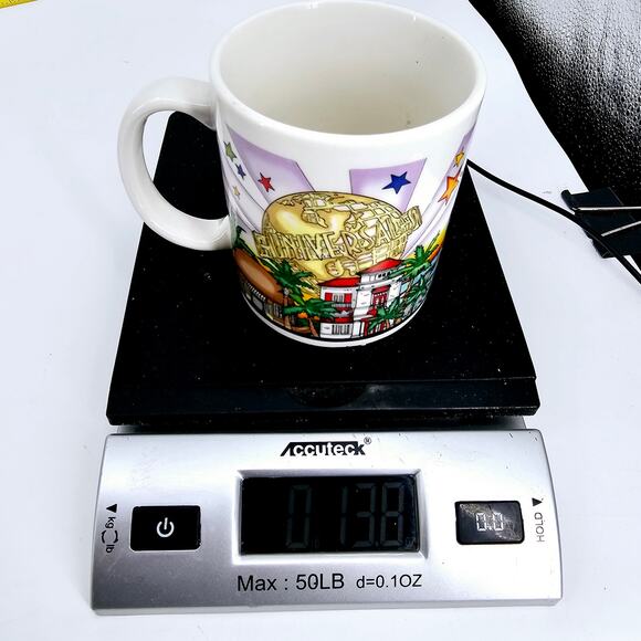 Vintage Universal Studios Florida Coffee Mug Cup MICKEY Woody Woodpecker - Picture 9 of 9